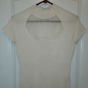 Rampage Women's Dressy Short Sleeve Top